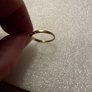 14K gold diamond wedding ring